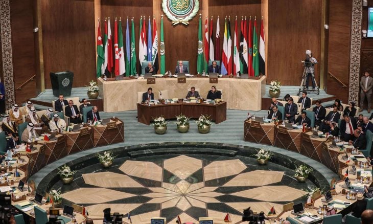 انطلاق أعمال الاجتماع الطارئ للجامعة العربية بطلب من فلسطين
